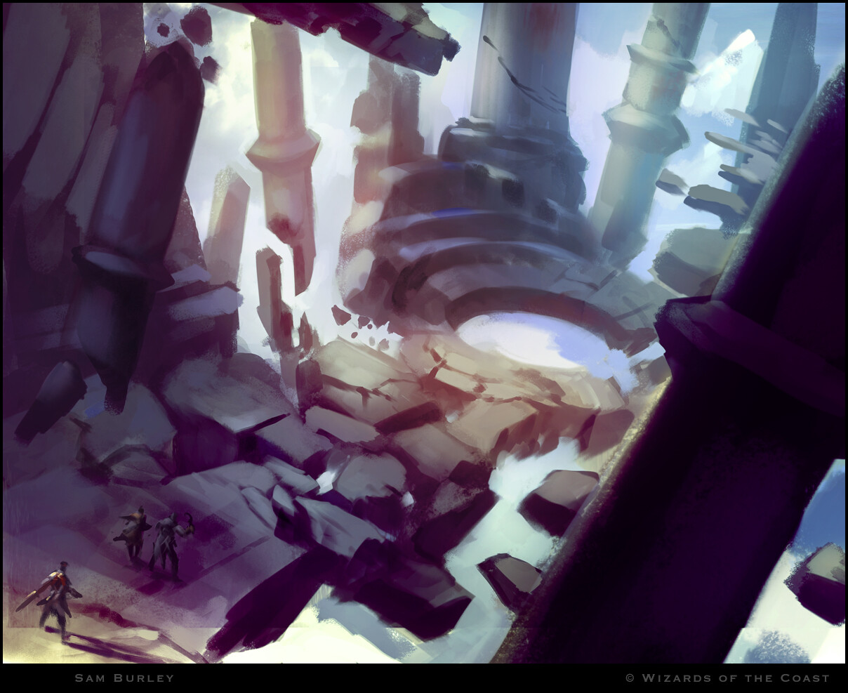 ArtStation - MTG - Zendikar concept art