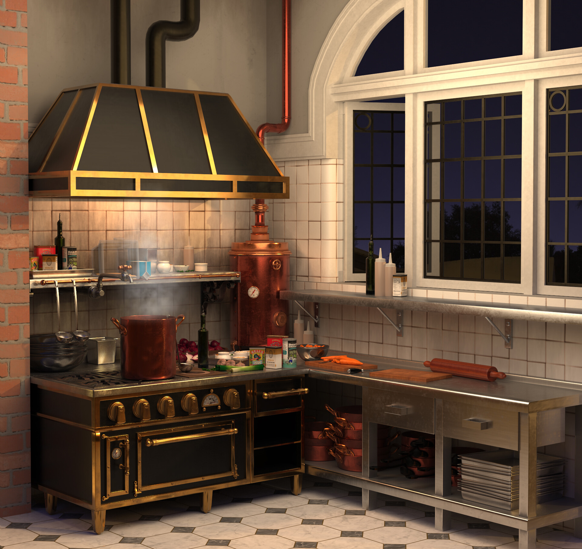 ArtStation - Ratatouille : Gusteau