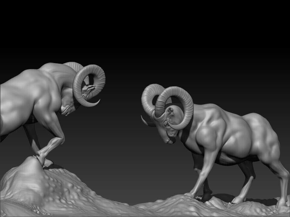 artstation character sculpting big