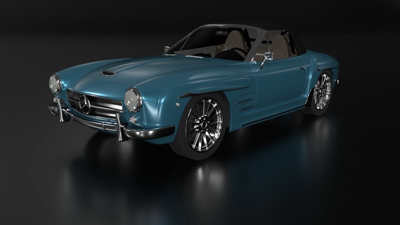 Blue Car