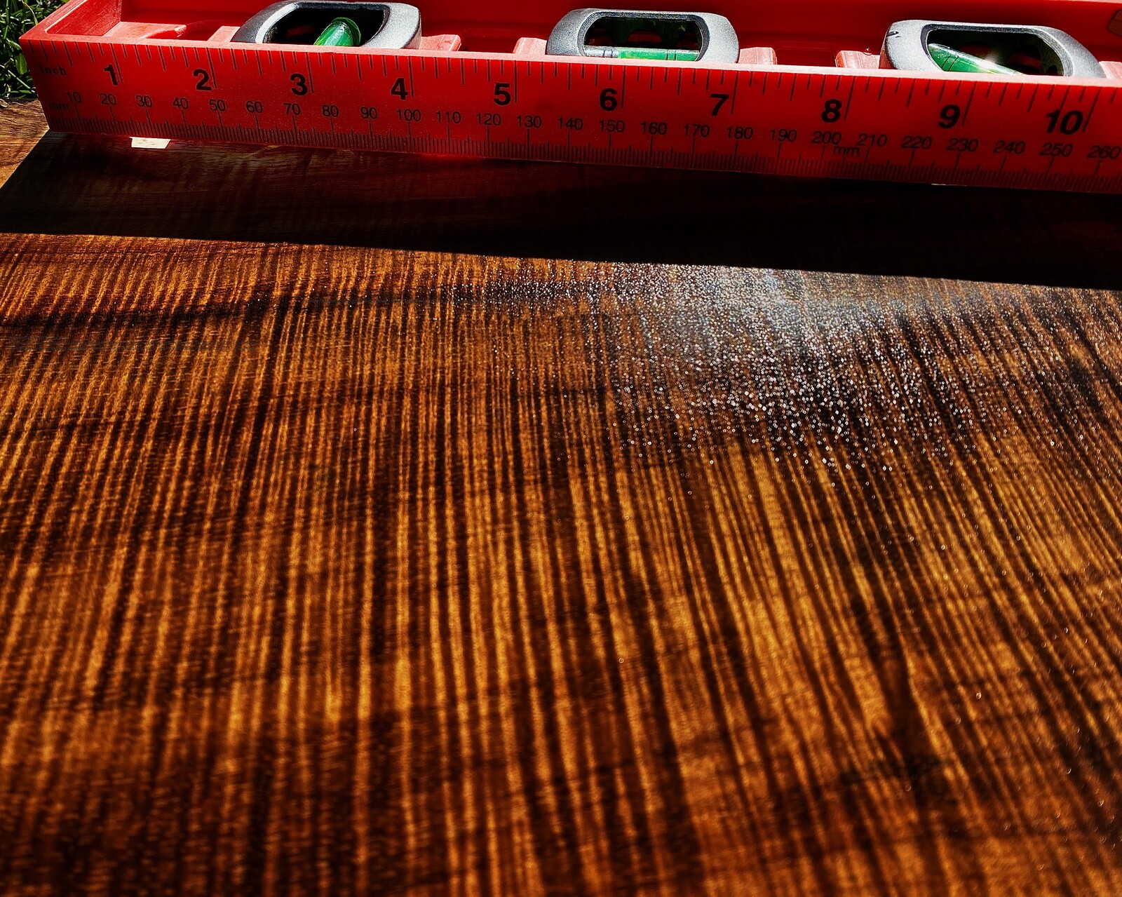 Stephen Ondich Hawaiian Koa Figured Wood Texture