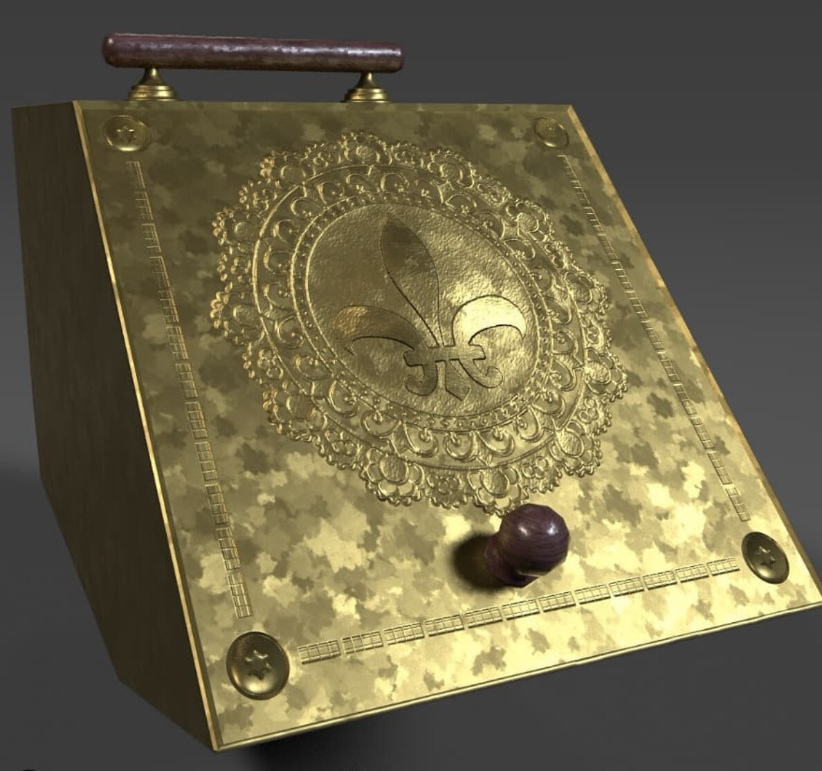 Ancient Coal Box