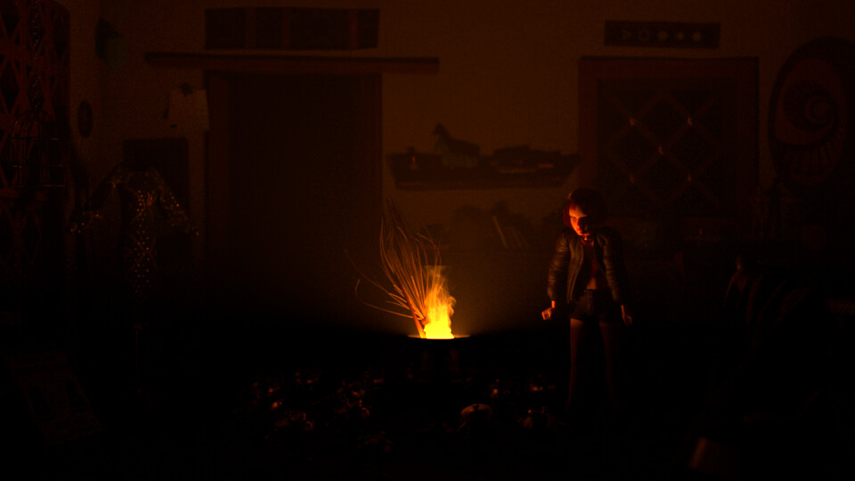 Fire light