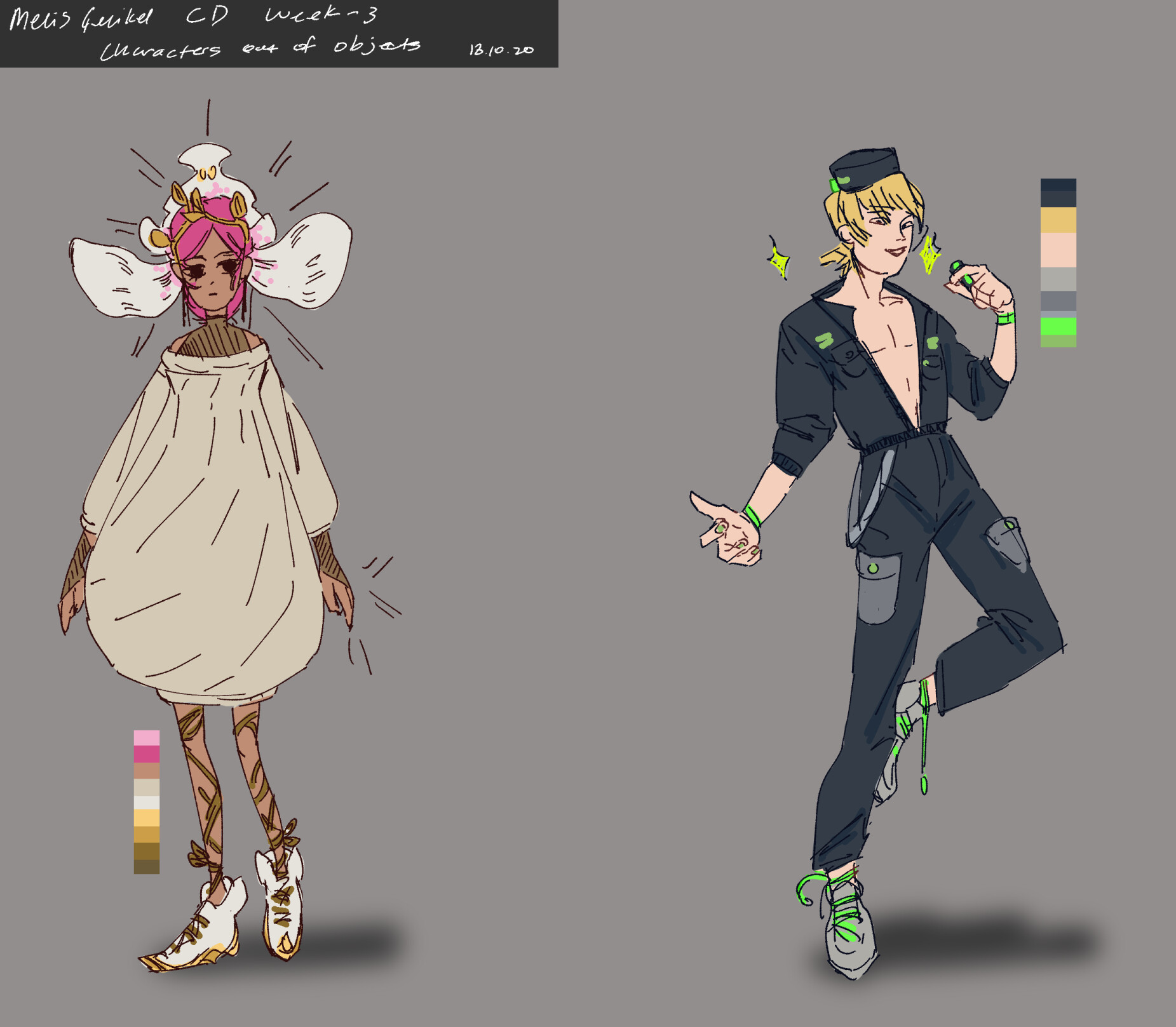 ArtStation - Character Design Exercise