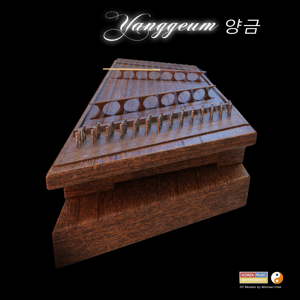 Yanggeum 양금 right side