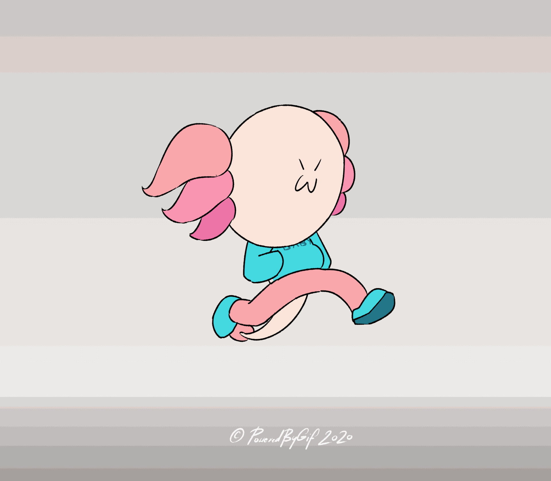Artstation Axolotl Running Animation