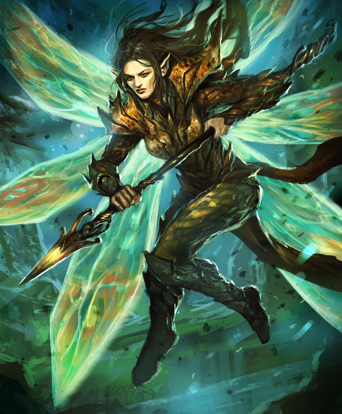 Fairy Warrior-Arcane Gladiator TCG