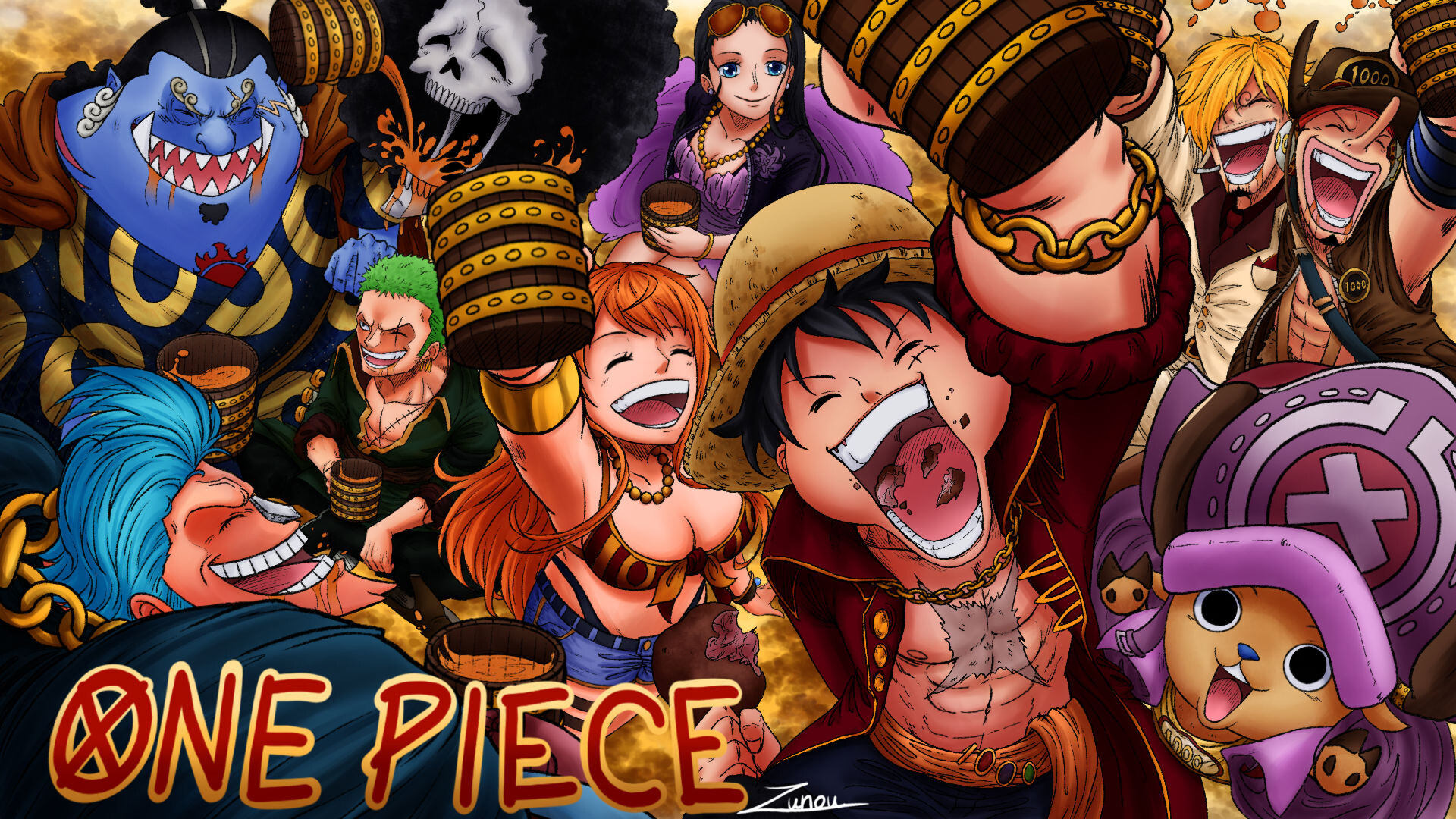 Artstation One Piece Chapter 1000 Fanart