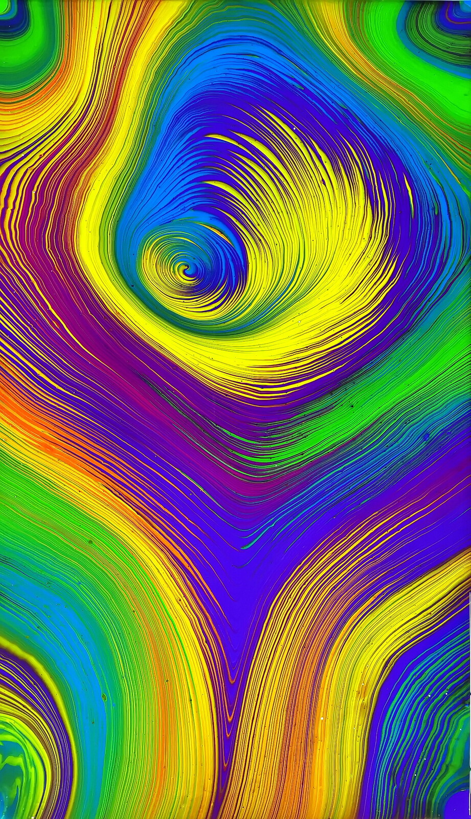 Fiona Art Dustpan, Split cup and Spinner Live Acrylic Pouring