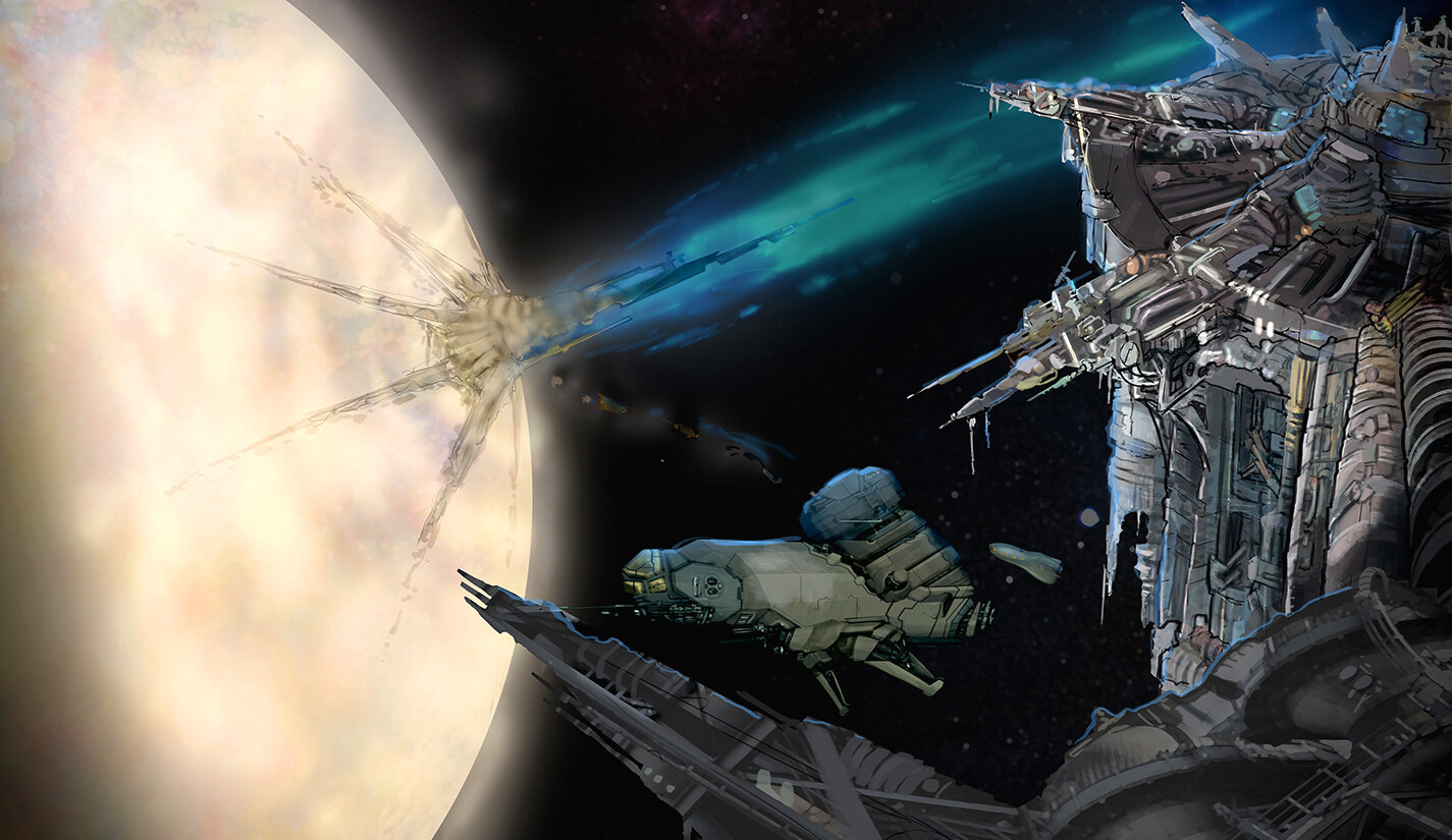 ArtStation - Terminal World Space Station