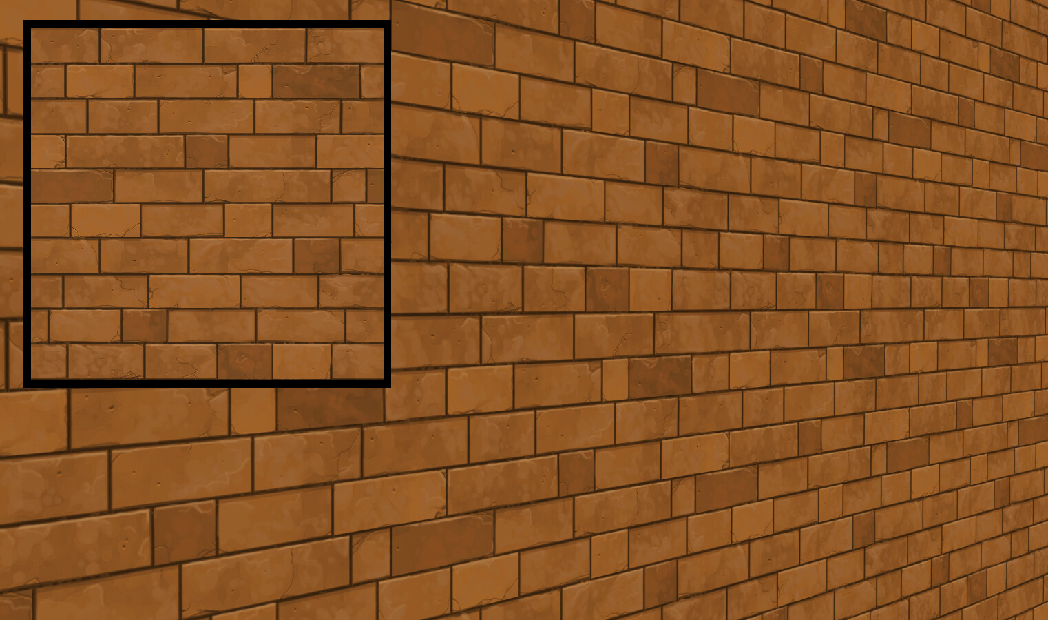 Textures - Hand-Painted - Block Wall