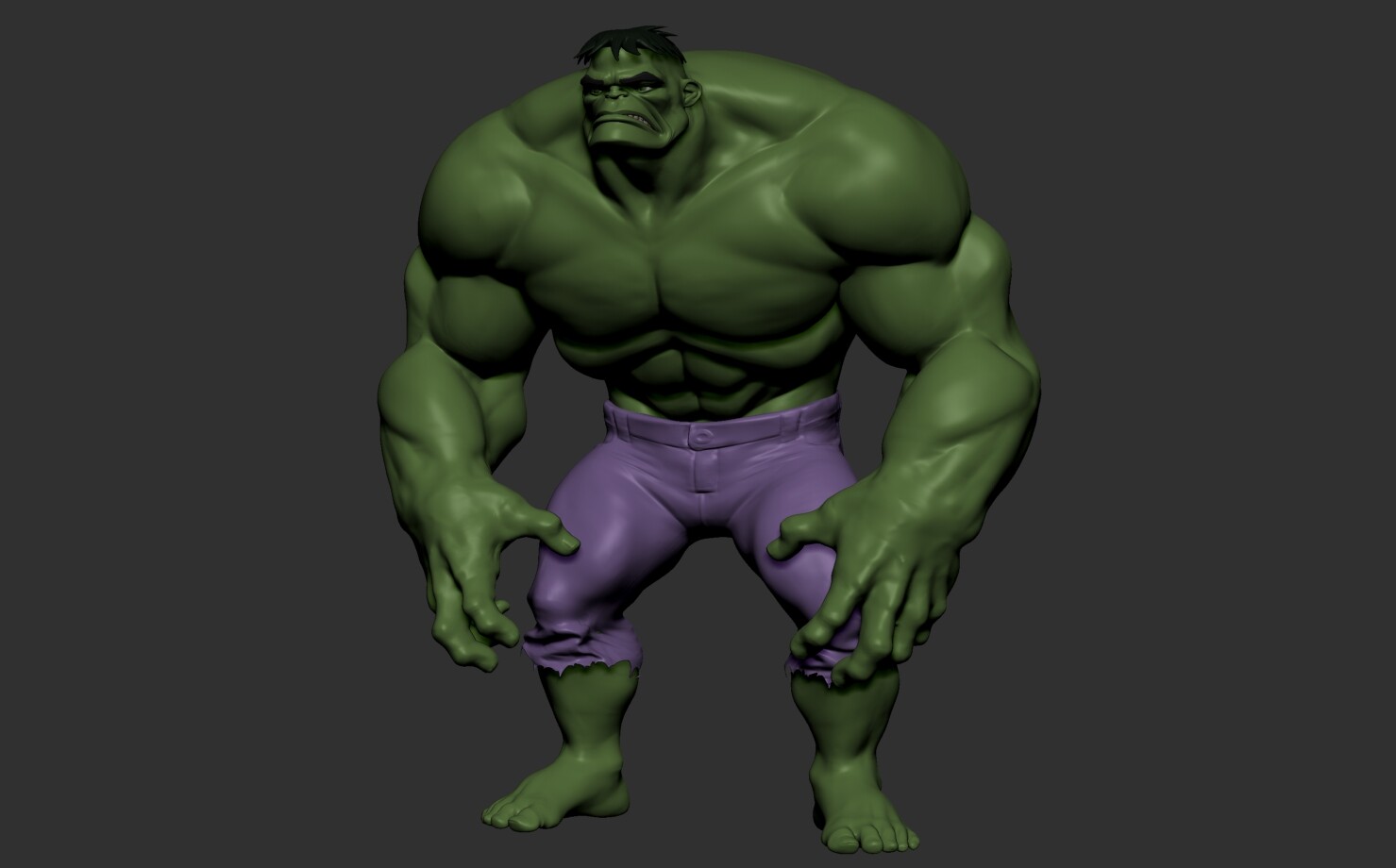 ArtStation - Hulk stylized