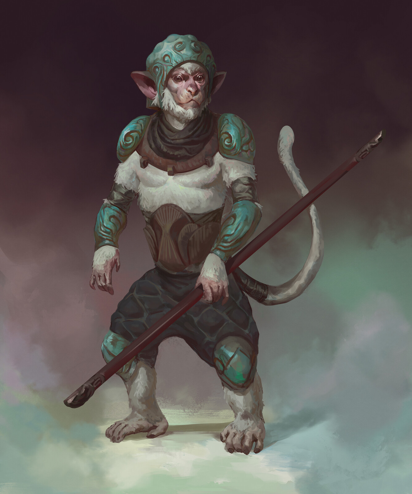 Monkey warrior