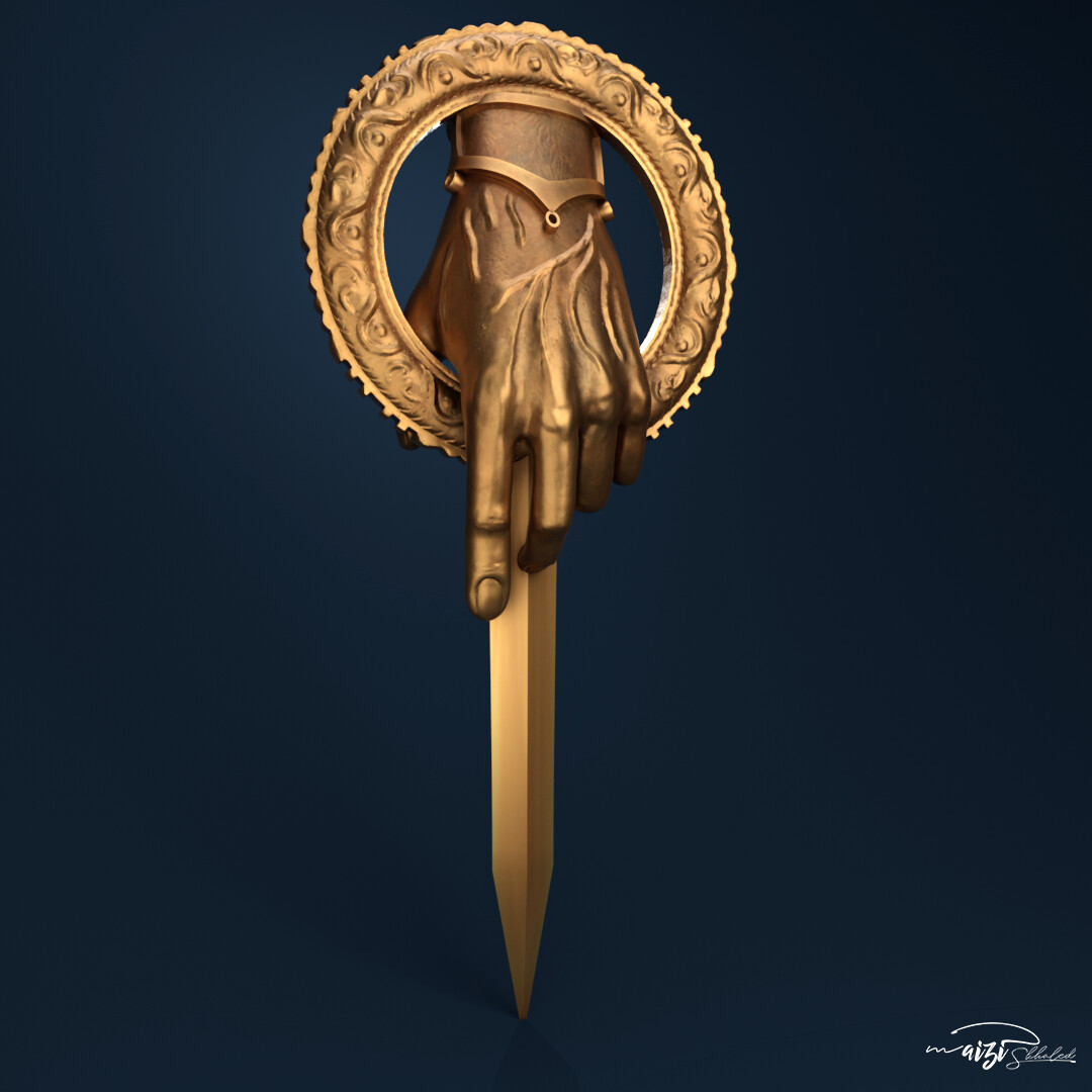 ArtStation the hand of the king