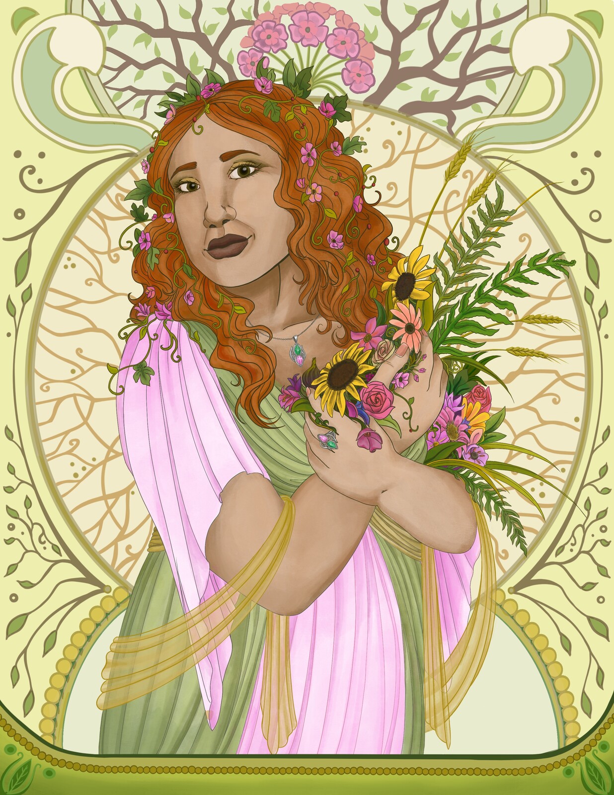 Gaia, goddess of the earth