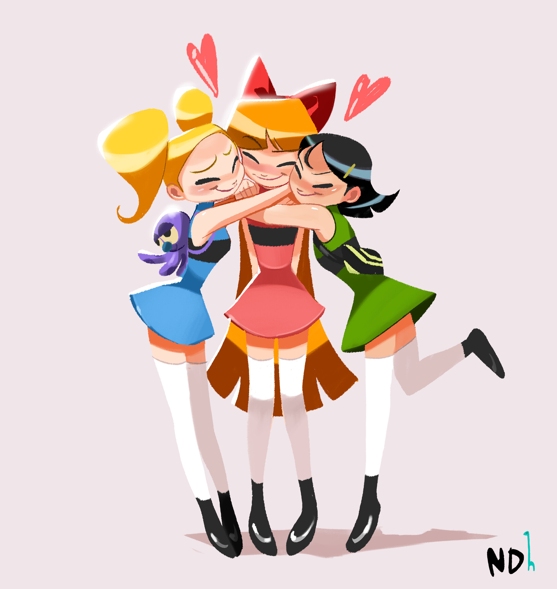 Powerpuff Girl Fanart Andy Na Artstation