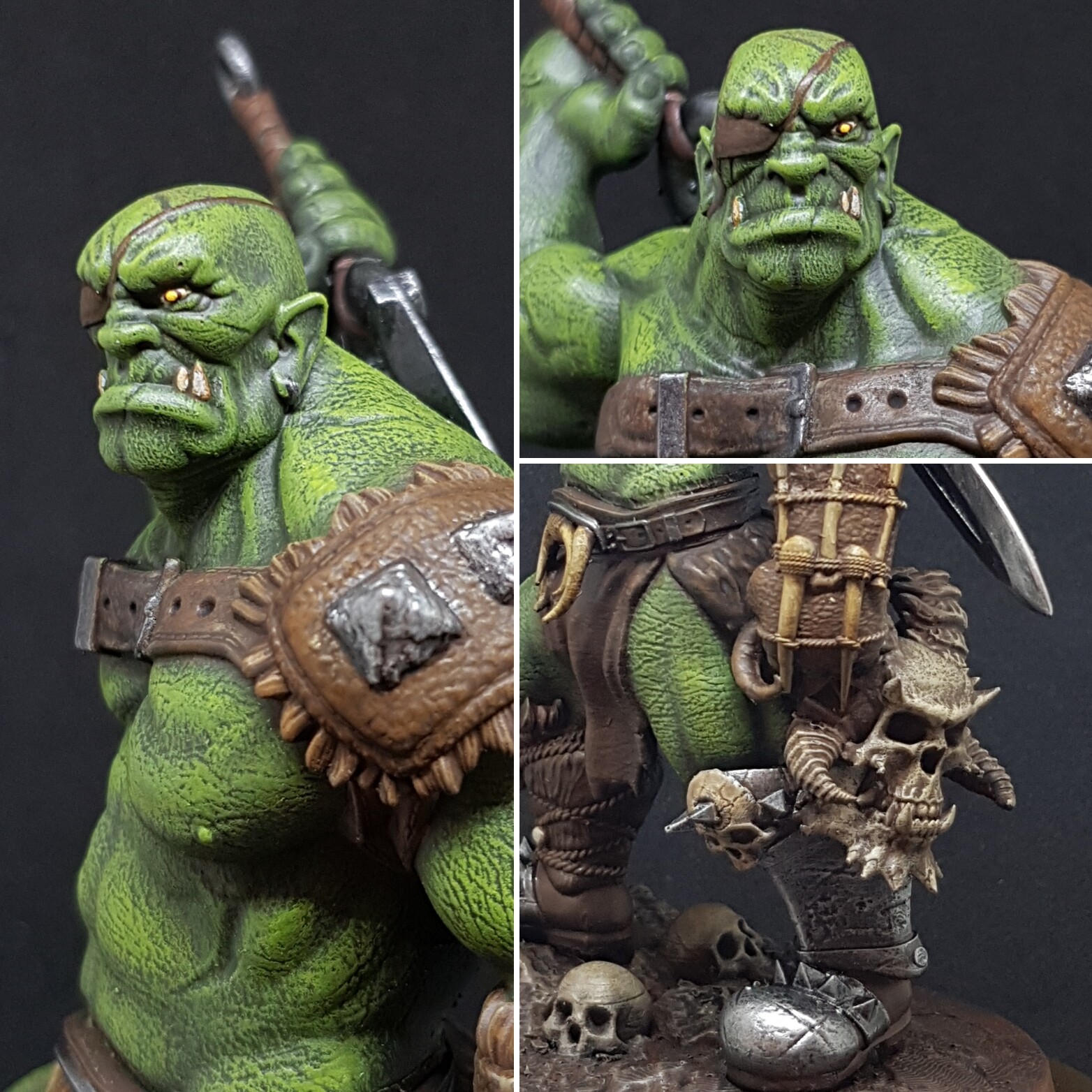 Painted 3D Print Close-Ups