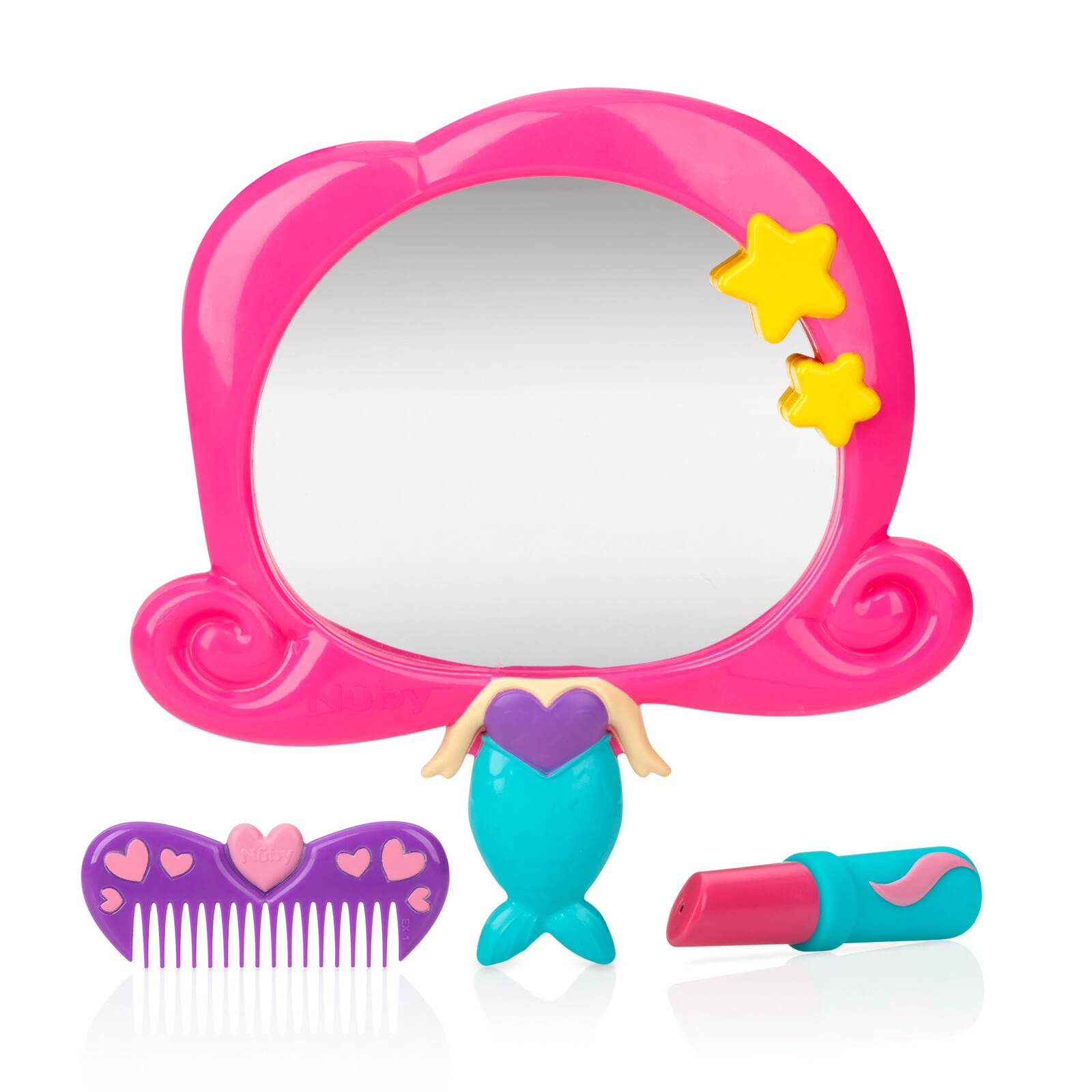 Mythical Mermaid Mirror Bath Set (Nuby)