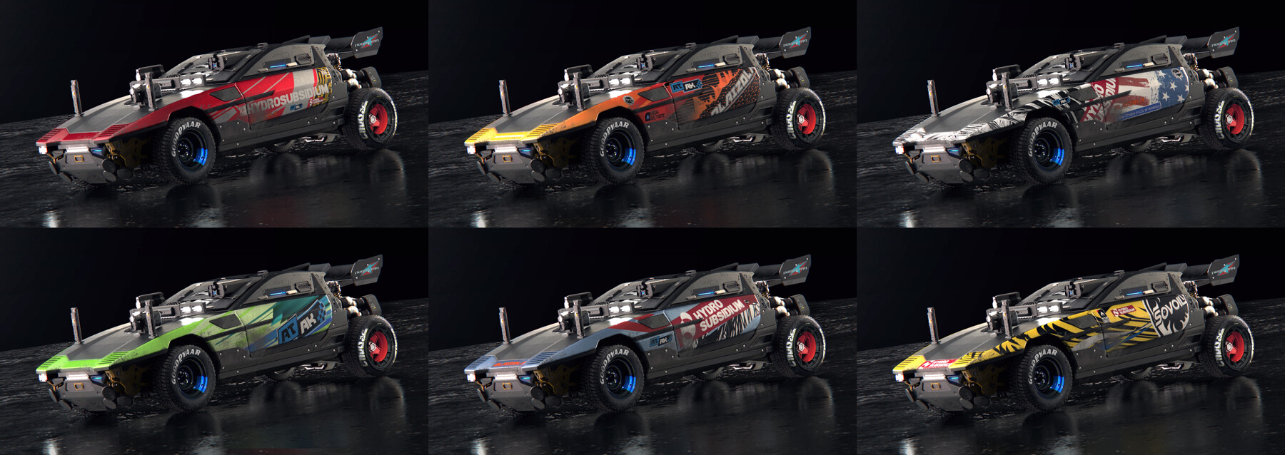 Cyberpunk nomad cars фото 2