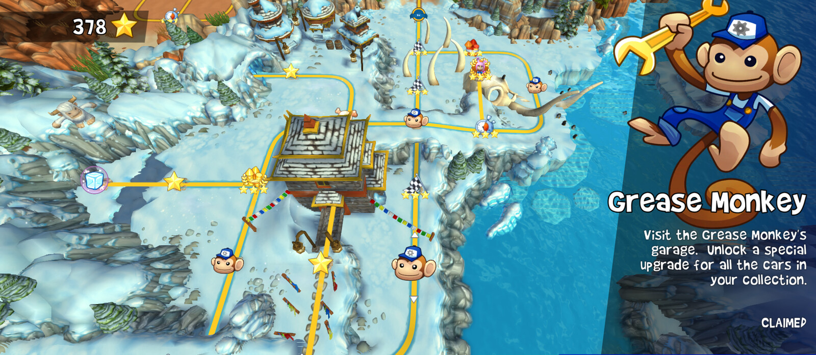 Adventure Island - Ice Chapter (I constructed the chapter with new terrain tiles, new temple, cave and crevasse)