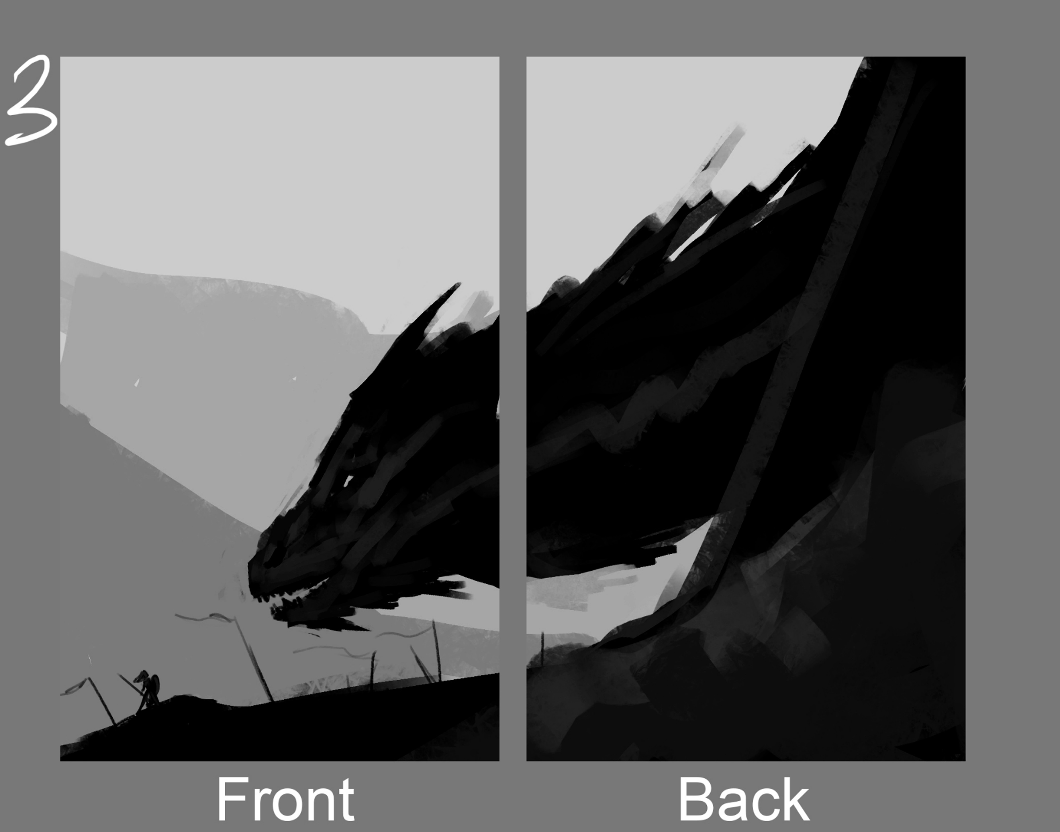 Chosen block out  Composition 