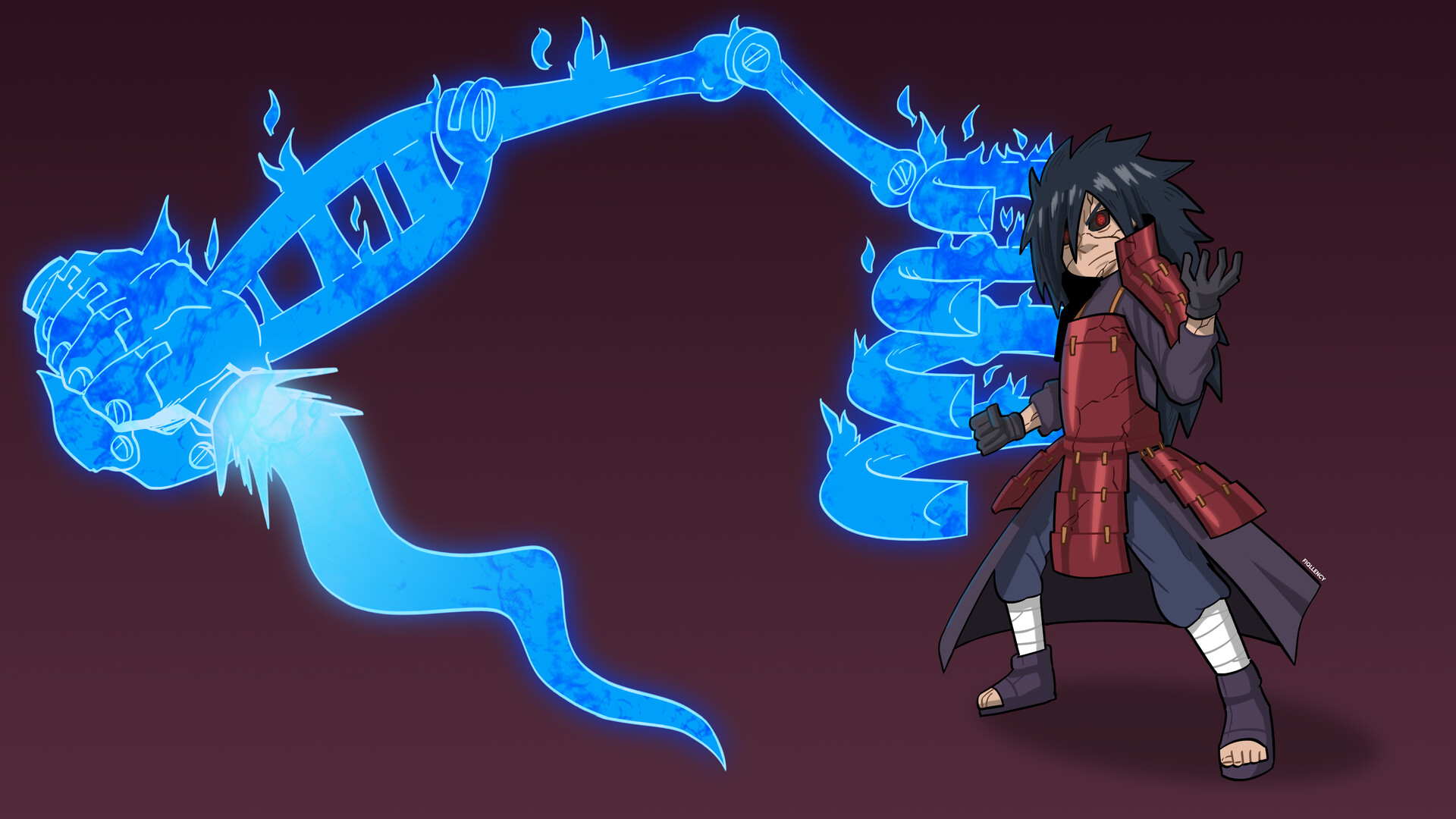 artstation madara uchiha edo tensei