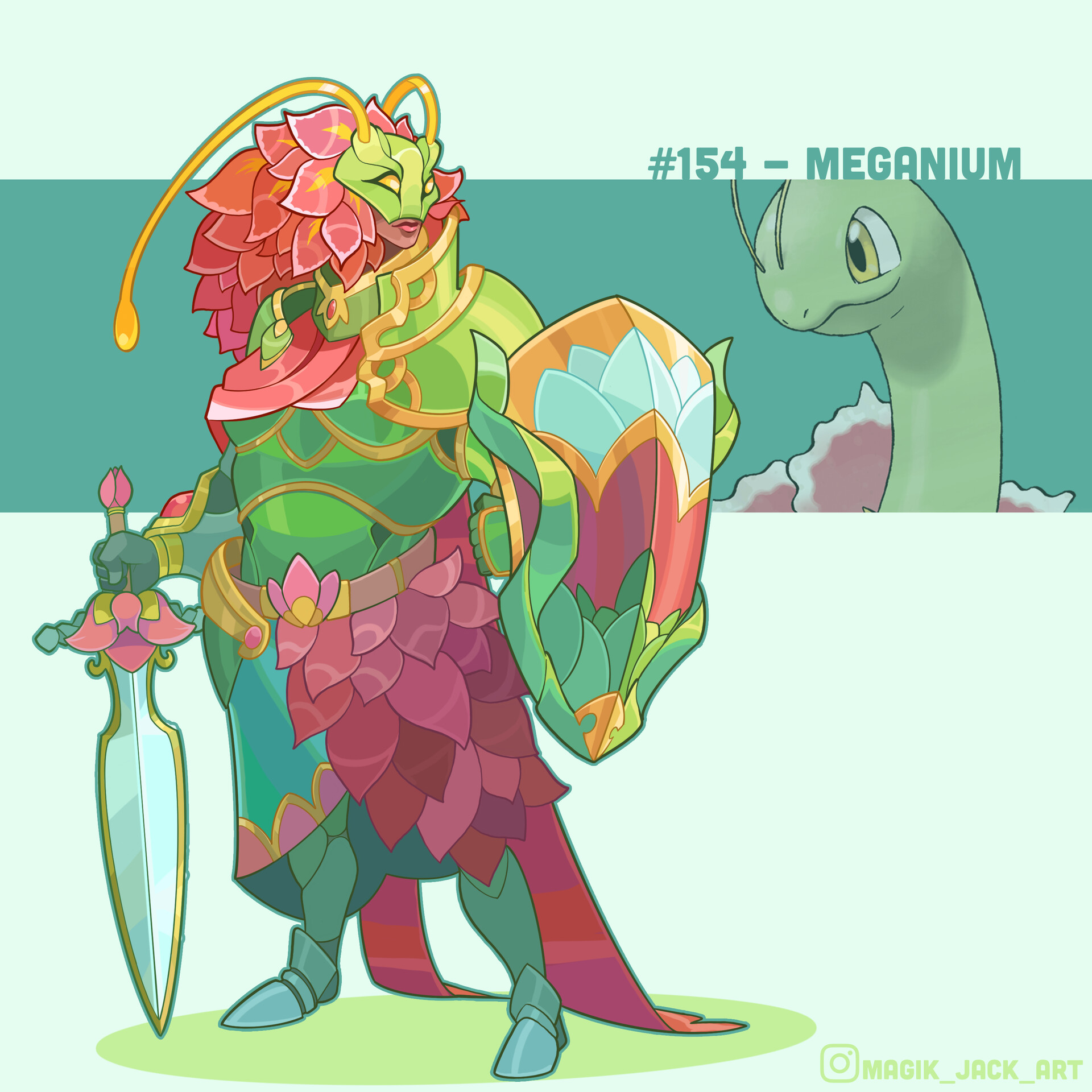 ArtStation - Meganium Armor