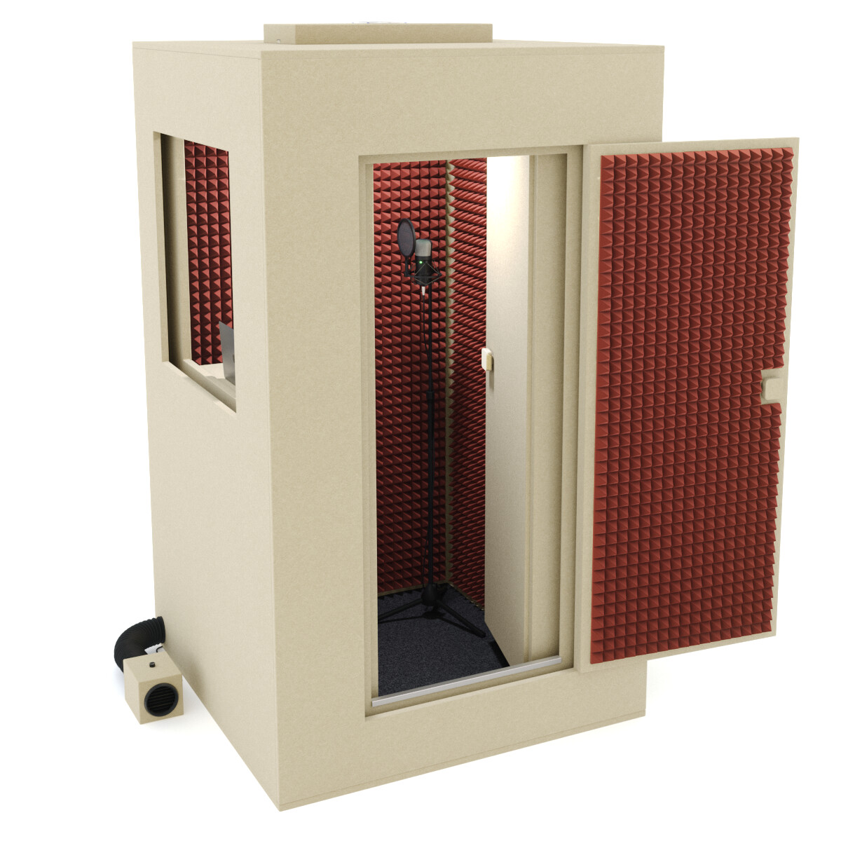 ArtStation - Sound-proof vocal booths