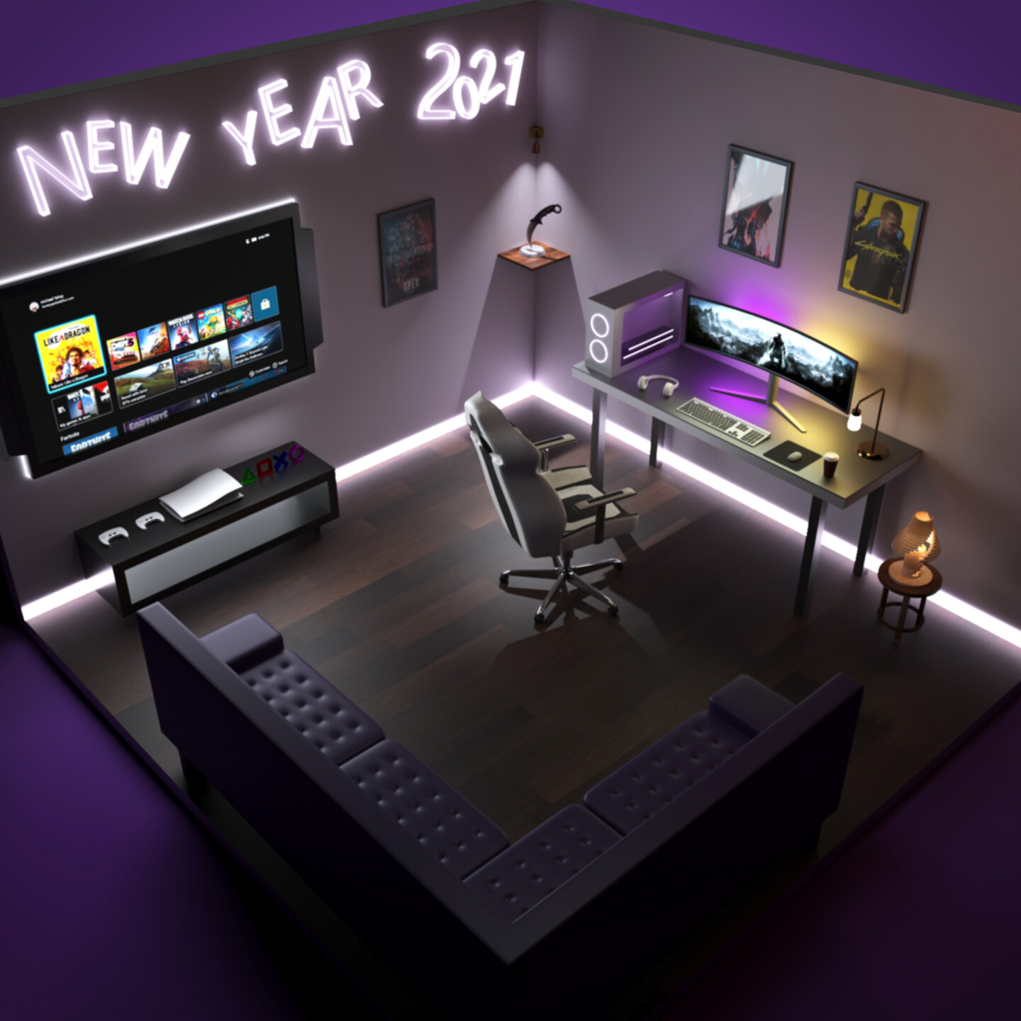 ArtStation My Dream Room