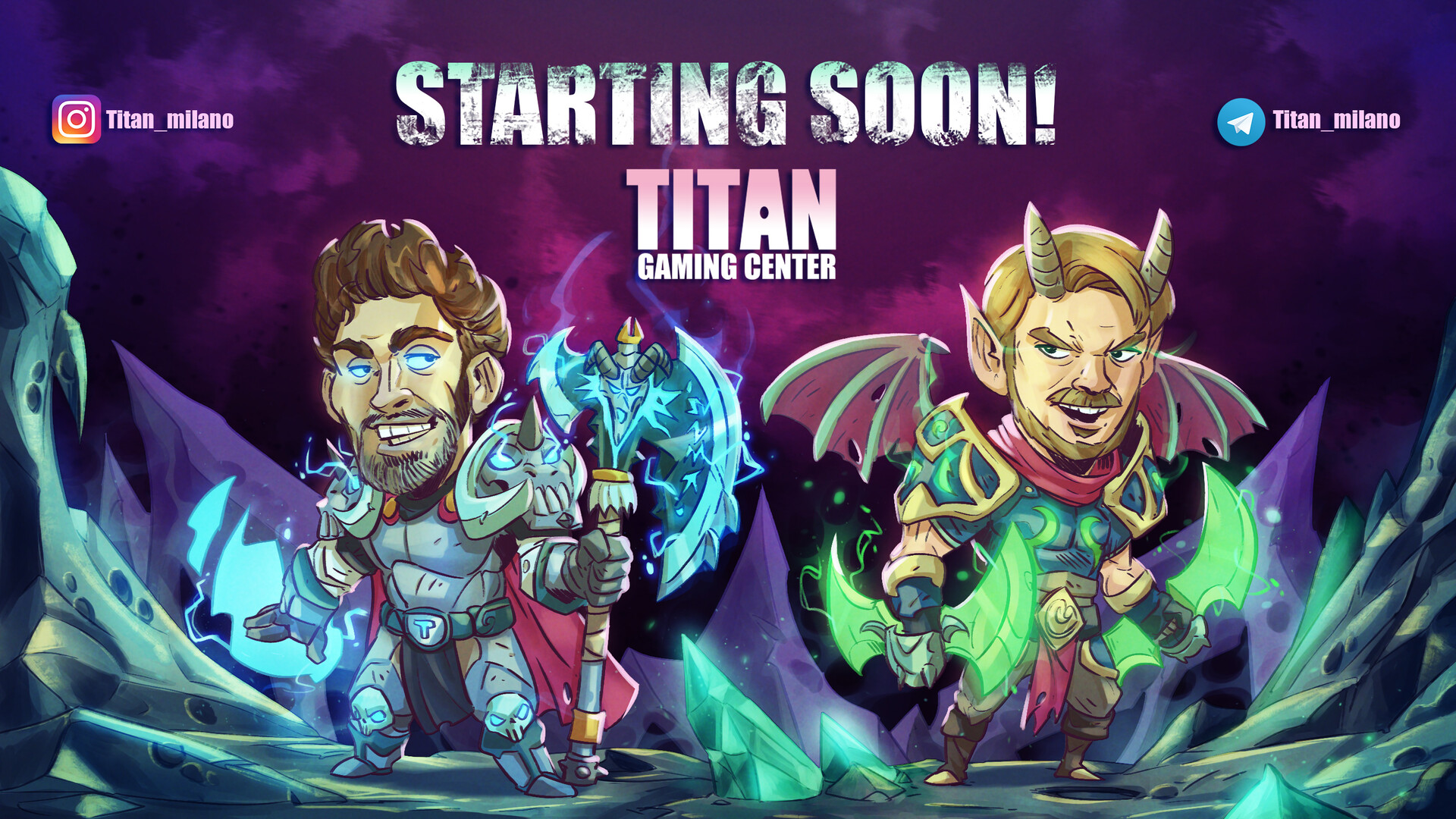 Artstation Titan Twich Banner