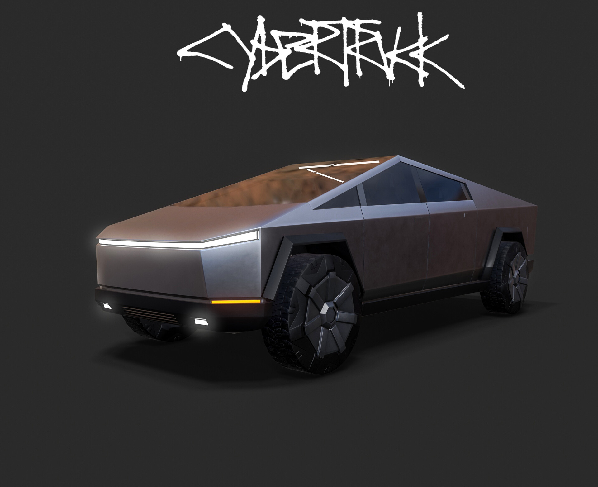 ArtStation - Tesla Cybertruck
