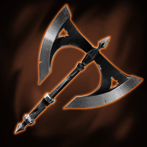 Attack - Common - Double-Bladed Axe