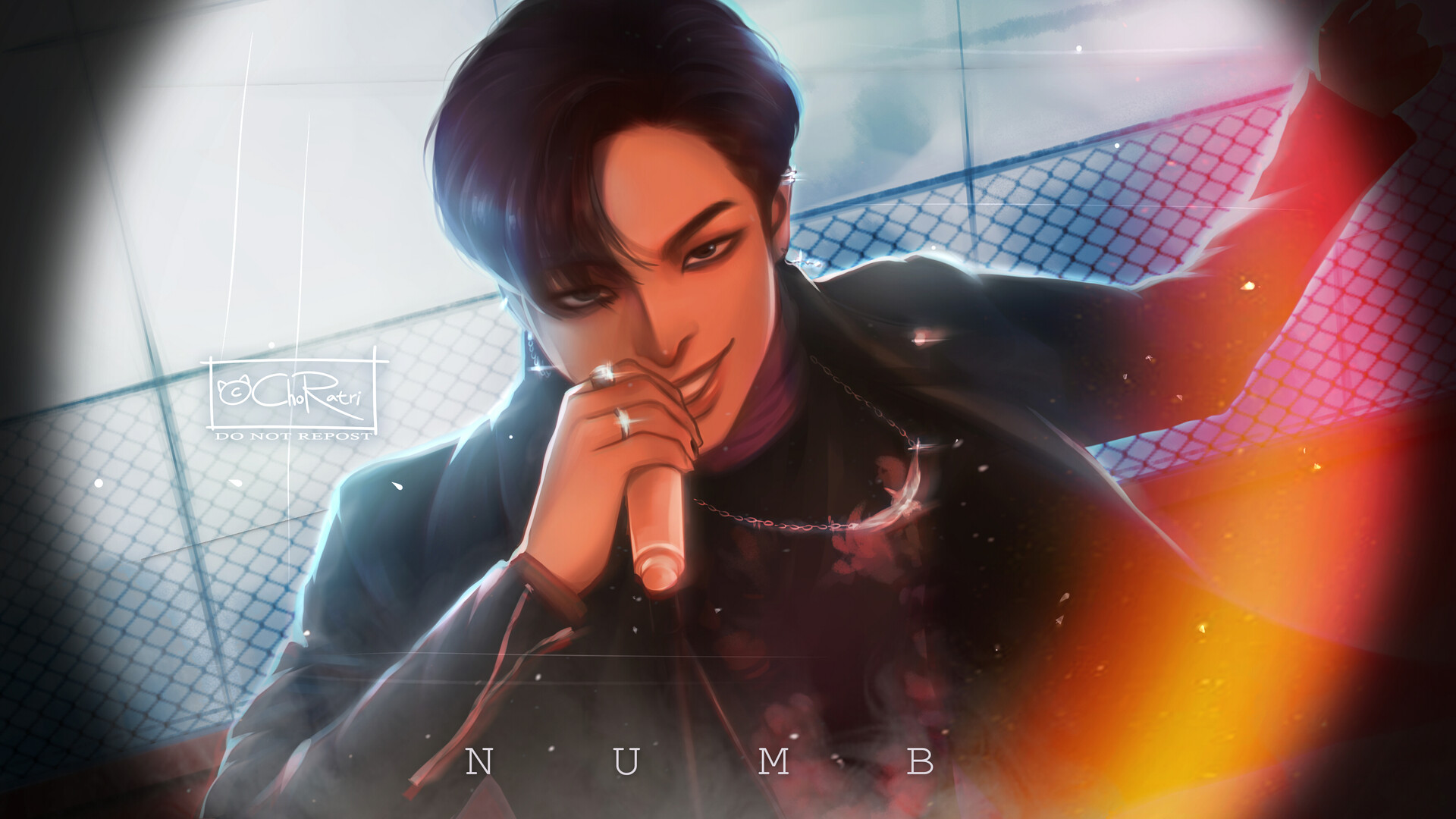 Artstation Kim Hongjoong Numb Salma Ratri