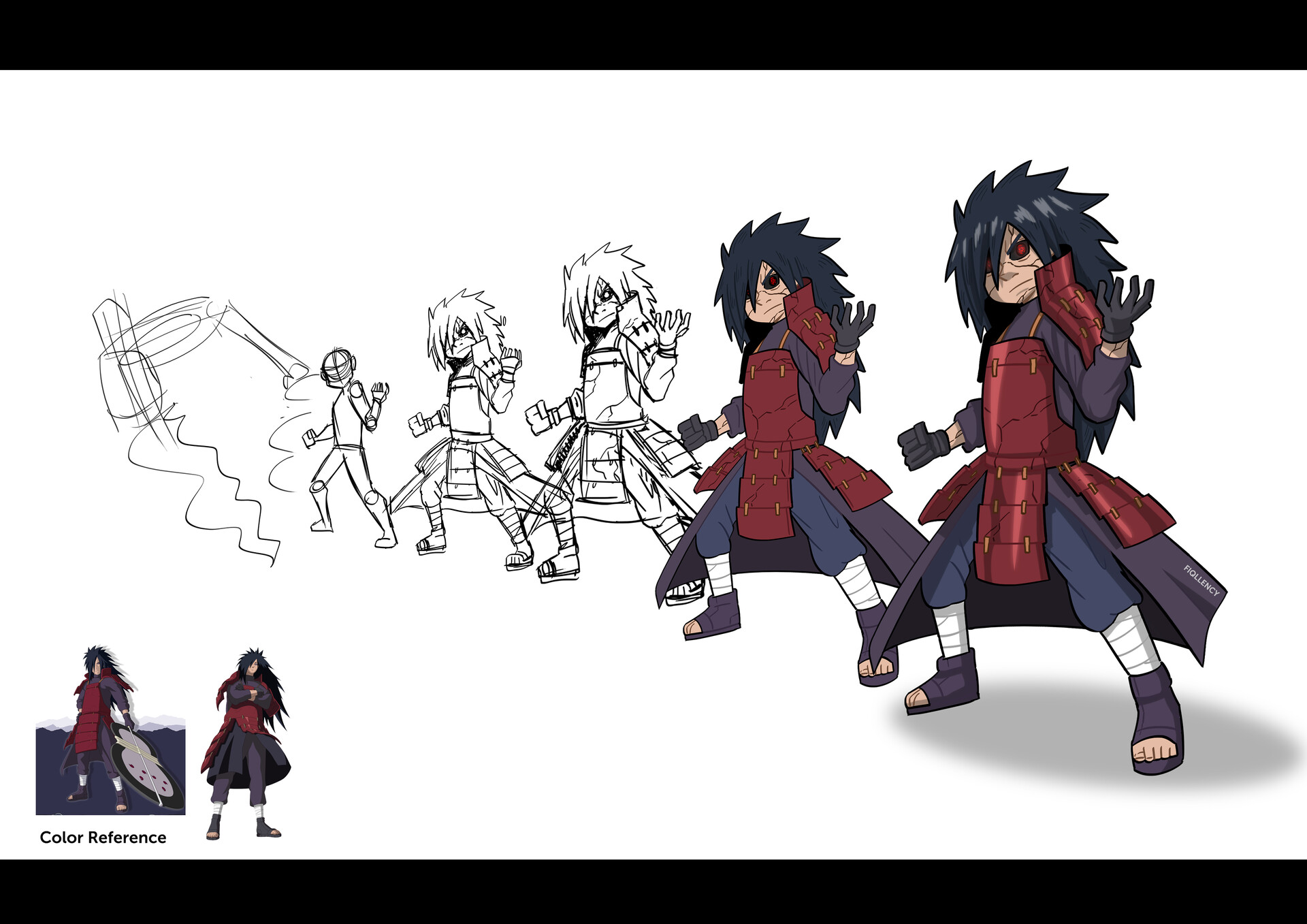 artstation madara uchiha edo tensei