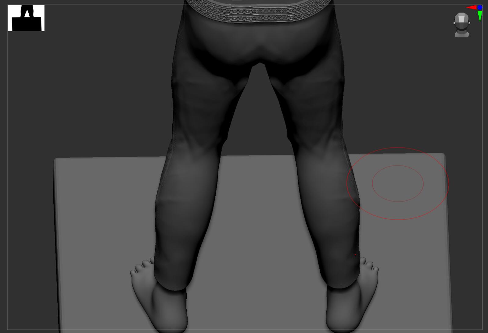 Mikail / KlavyeliBey Zbrush Jeans Cloth Modeling Model in