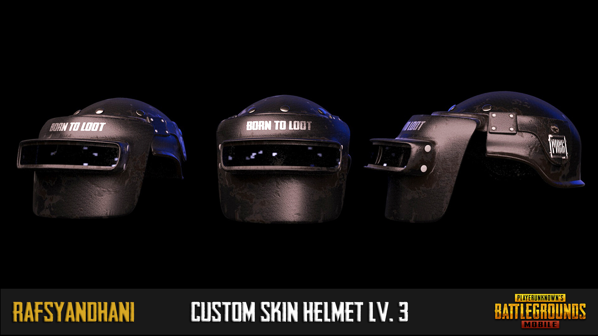 PUBG Level 3 Helmet // 3D Files Fanart 