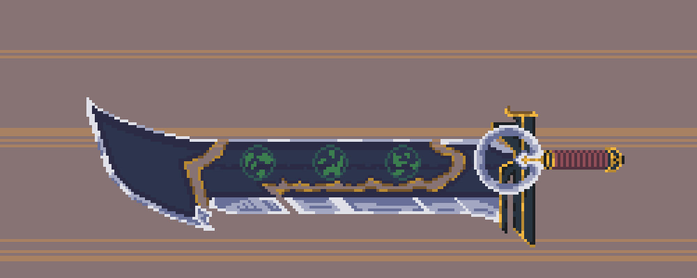 ArtStation - Riven's Sword Pixel Art