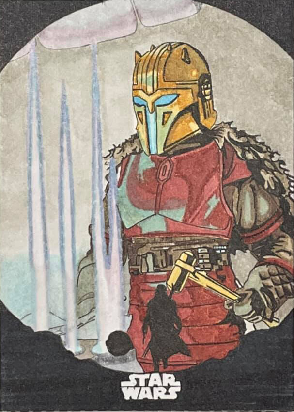 The Armorer from The Mandalorian