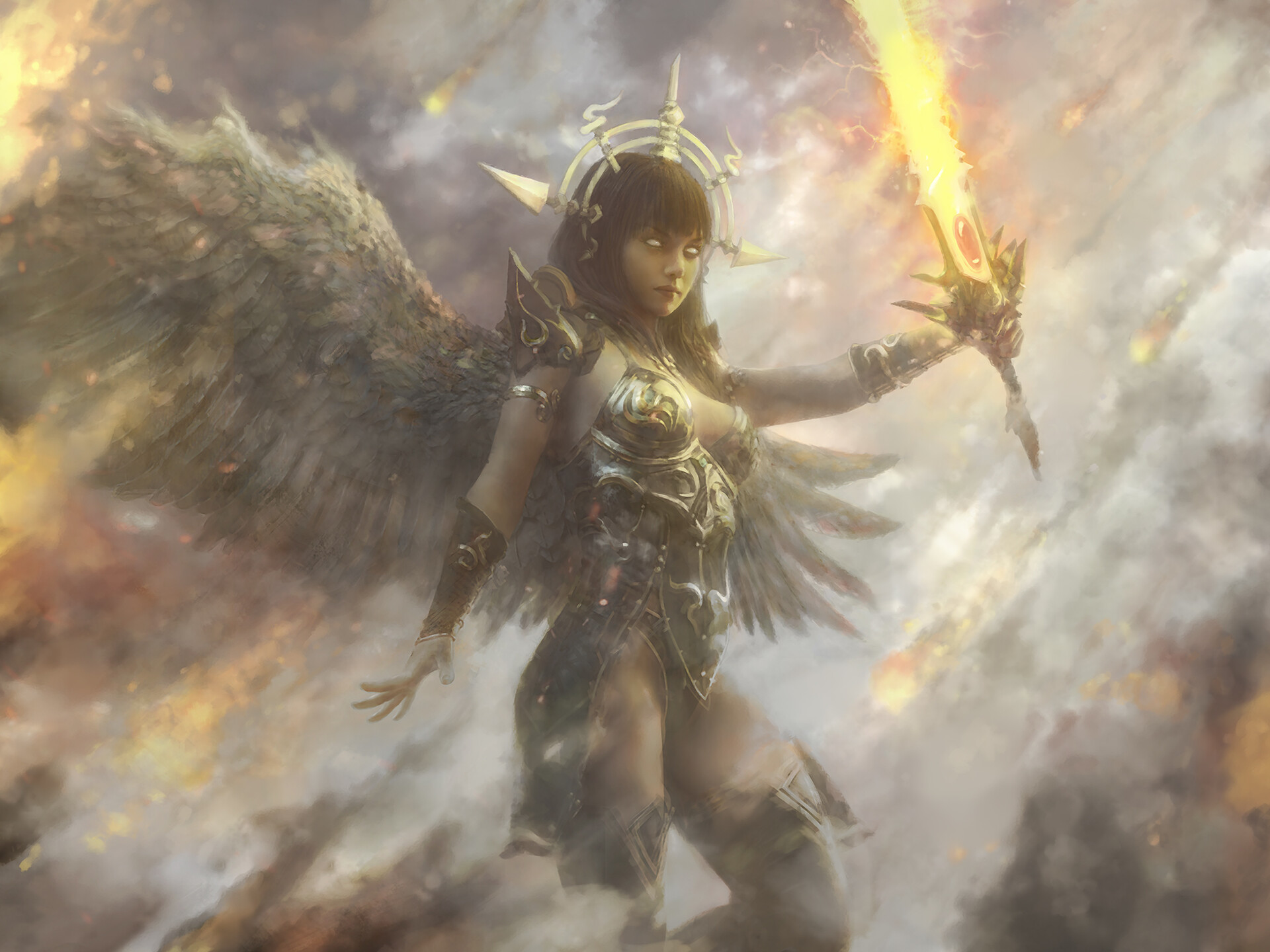 artstation atma archangel of flame