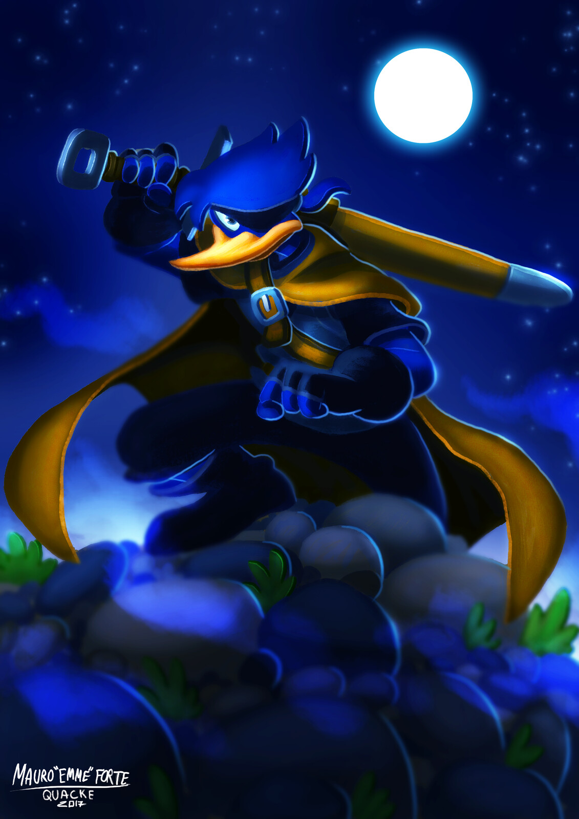 fantasy, duck, hero, dark, berserk, 
