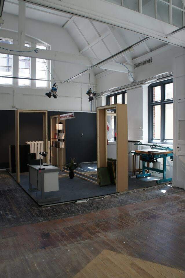 Final ‘stage’ exhibition space.