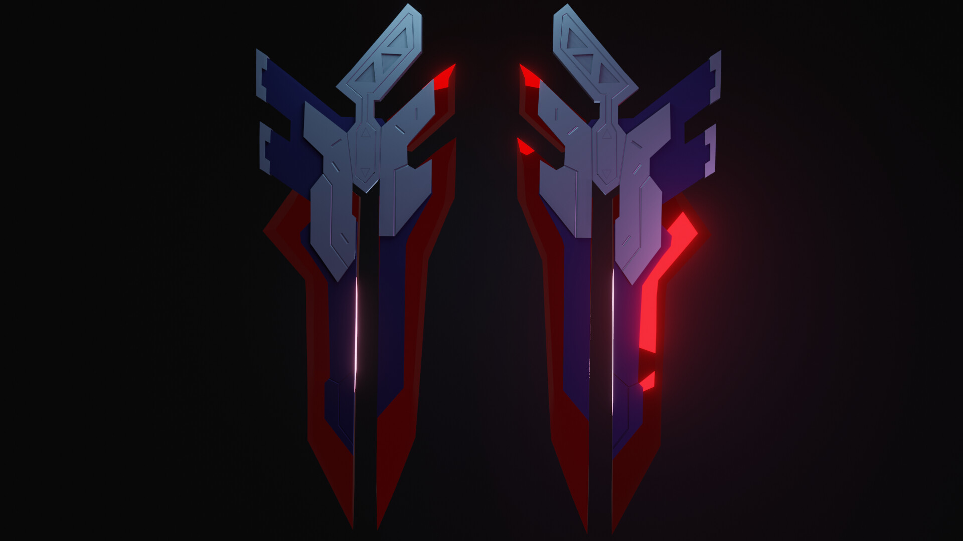 ArtStation Project Zed Blades (League of legends)