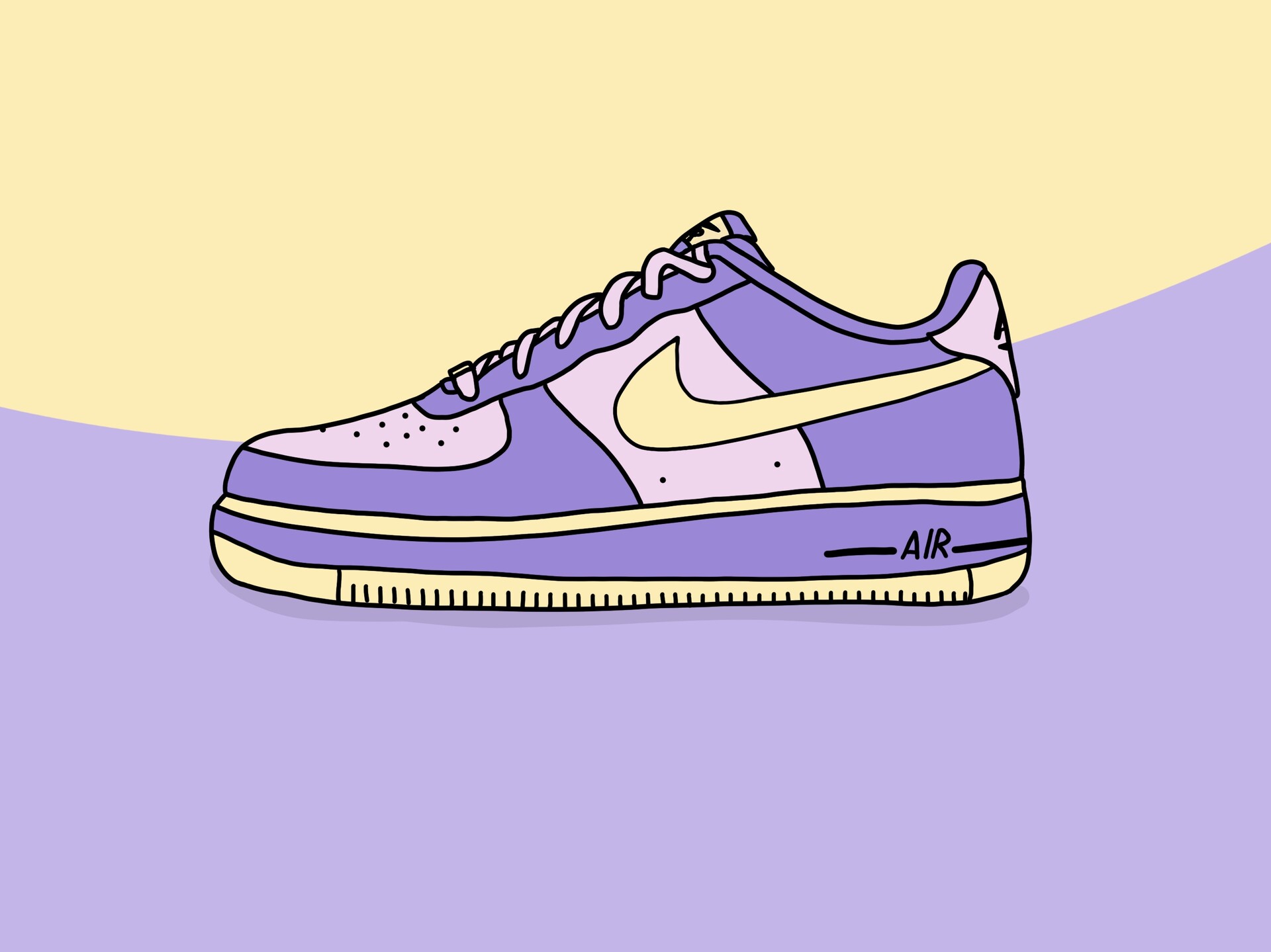 ArtStation Purple Air Force 1 Concept