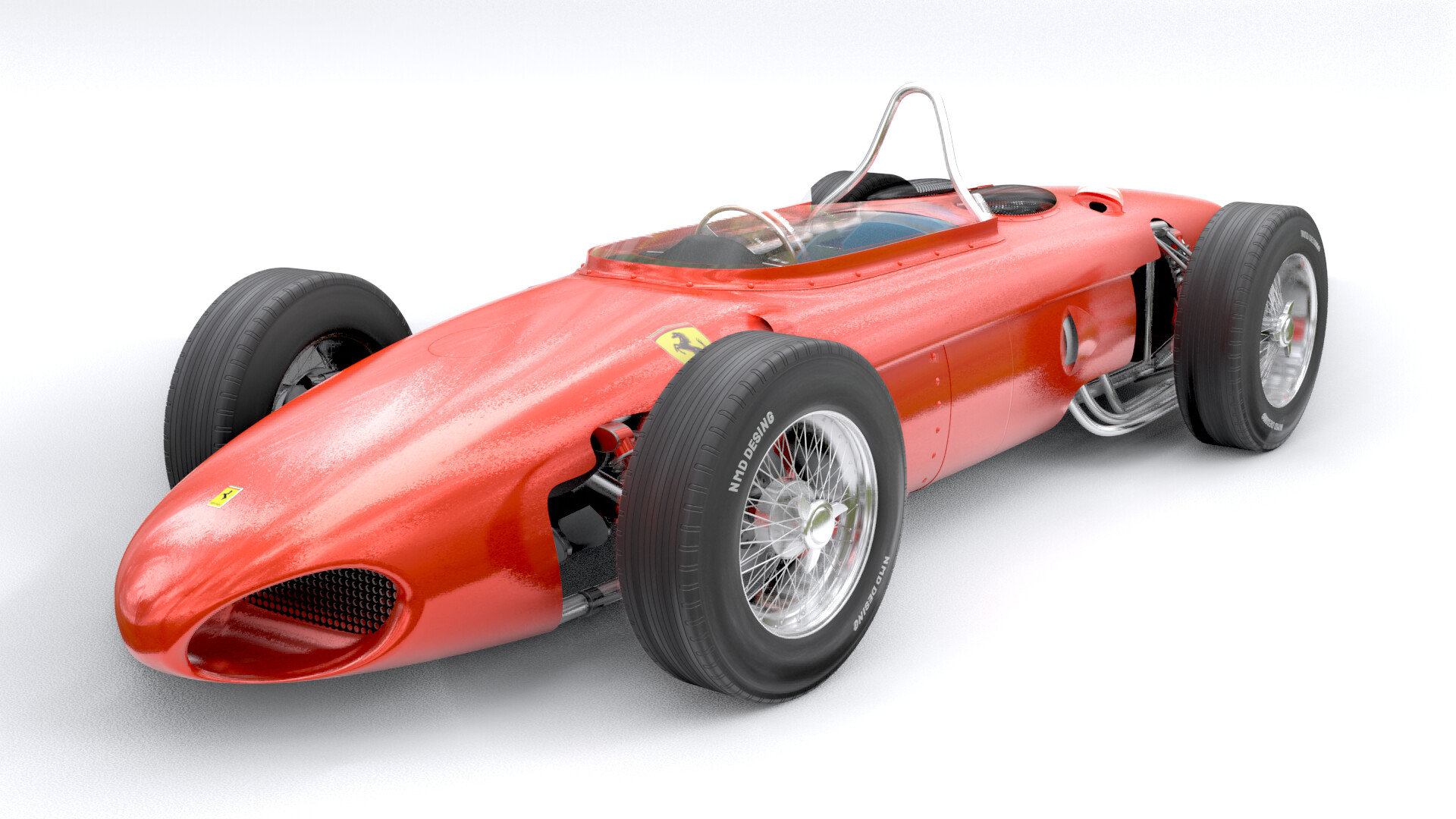 ArtStation Ferrari 156 Sharknose 1961