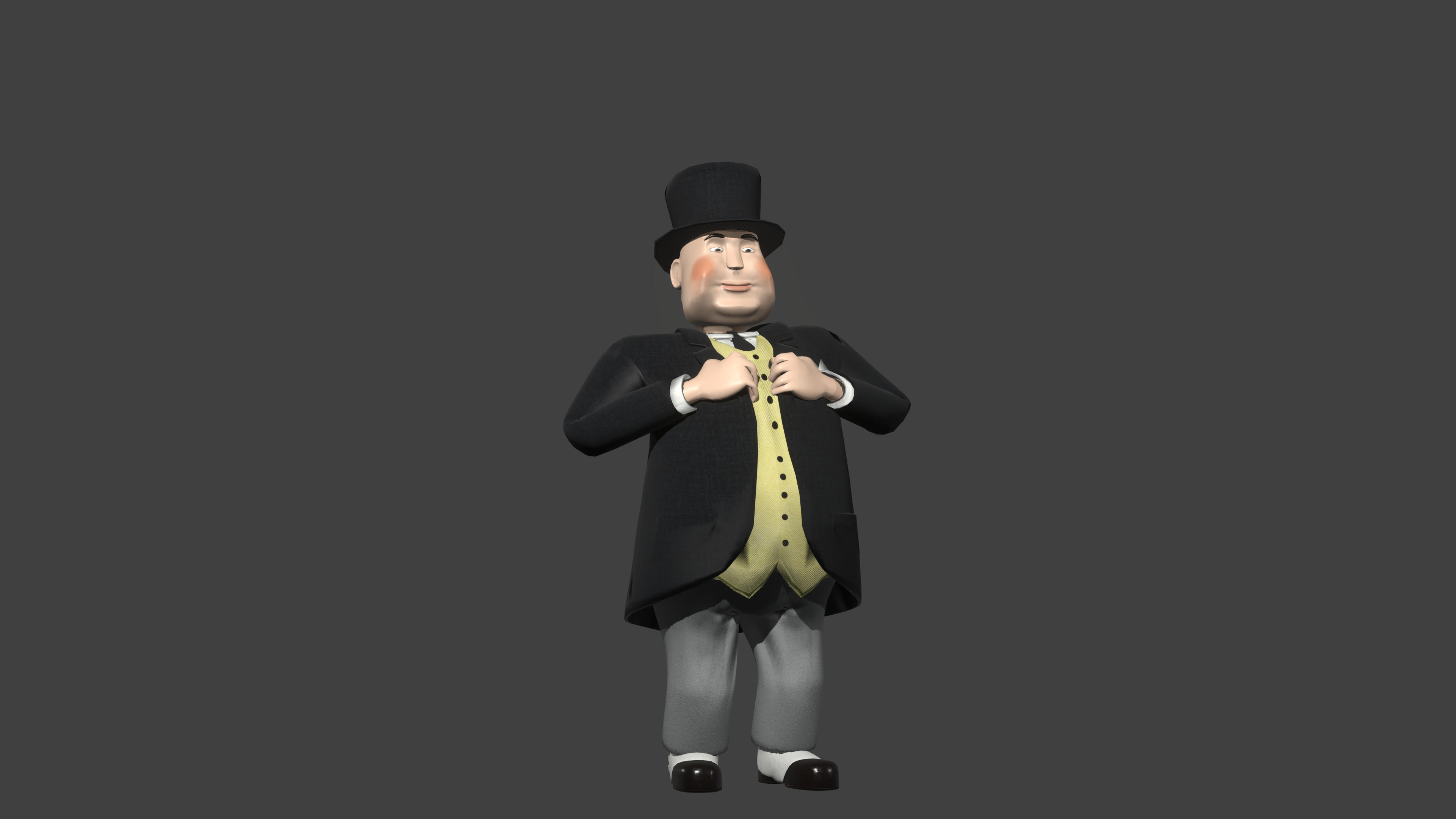 Artstation Thomas The Tank Engine Sir Topham Hatt Jonathan Dan