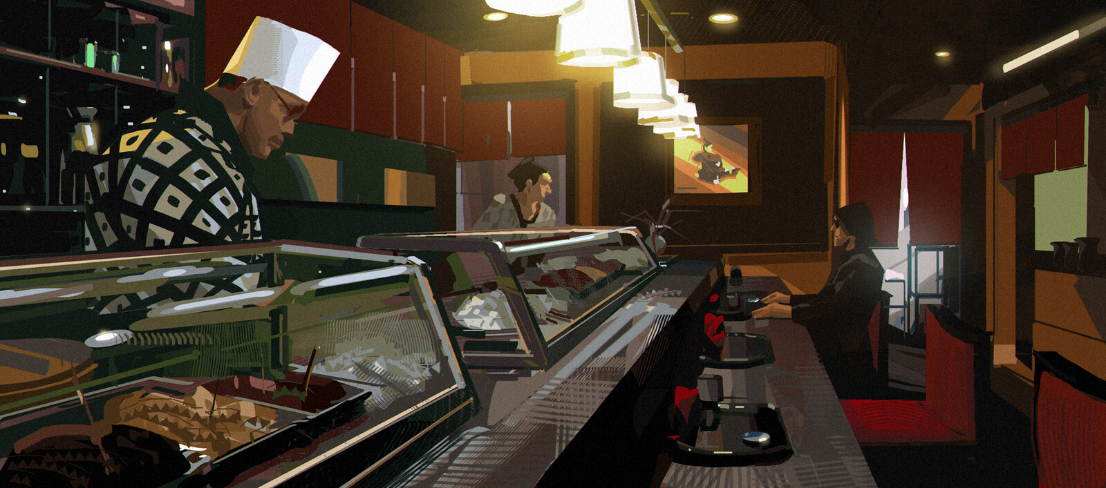 Sushi Bar.