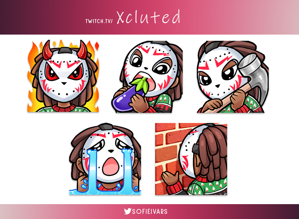 Artstation Emotes Sofie Ivars