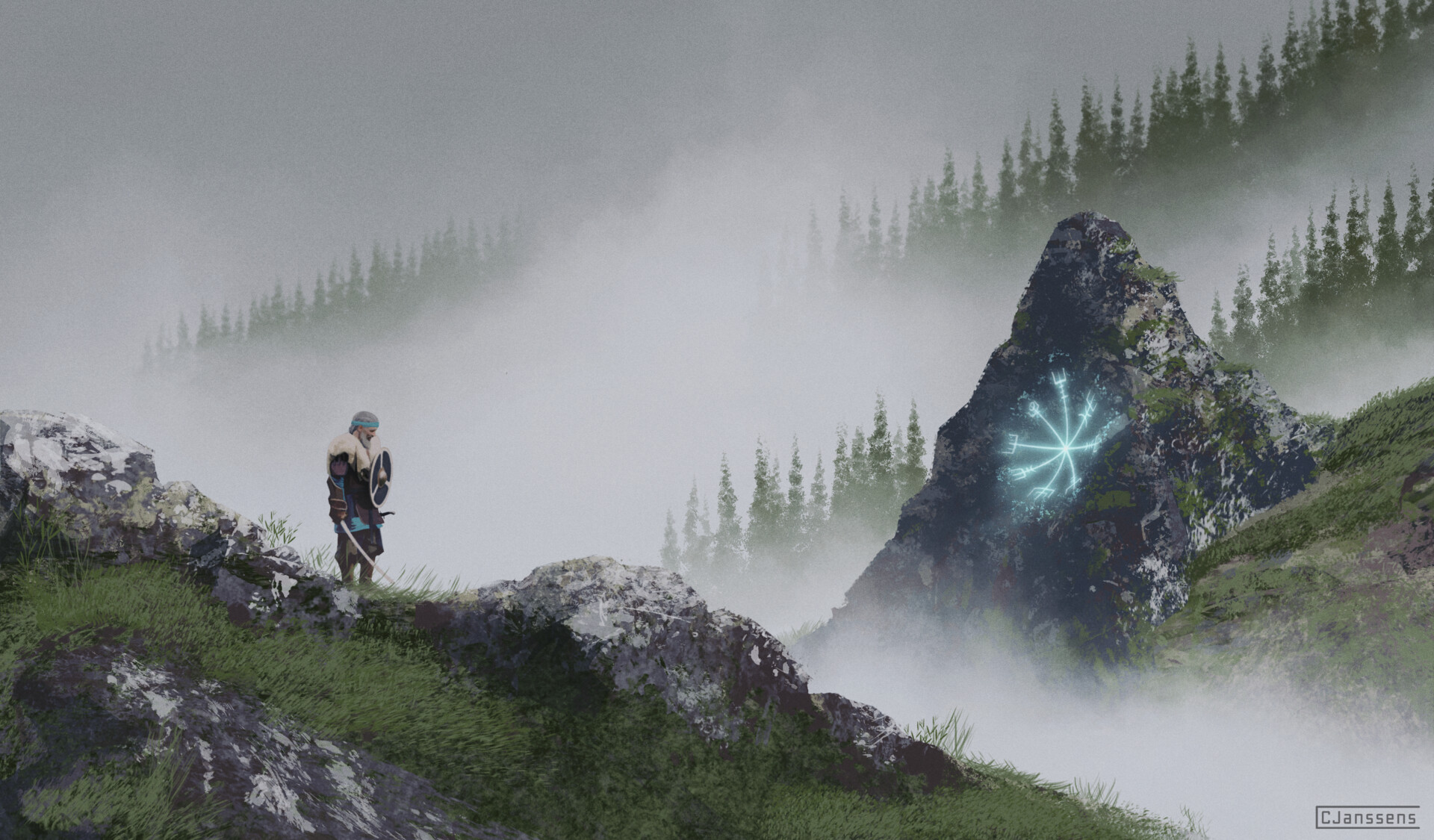 ArtStation The Runestone
