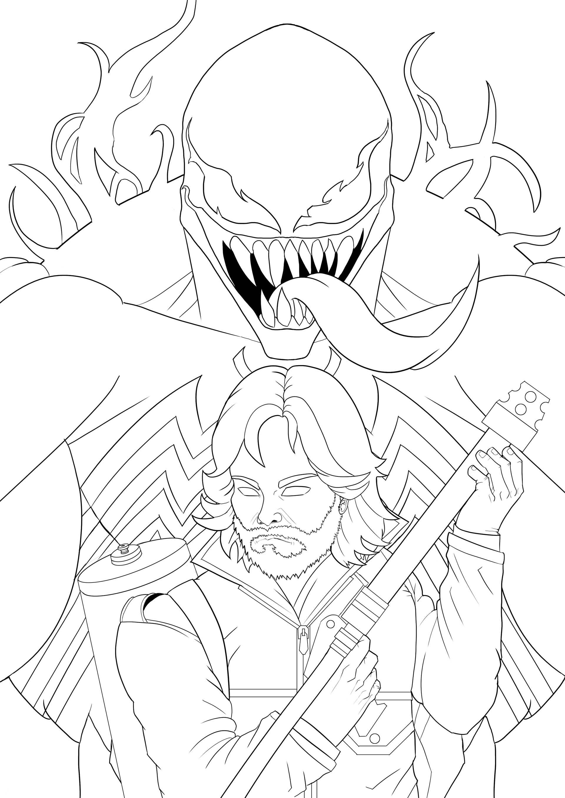 ArtStation - Macready Vs Venom