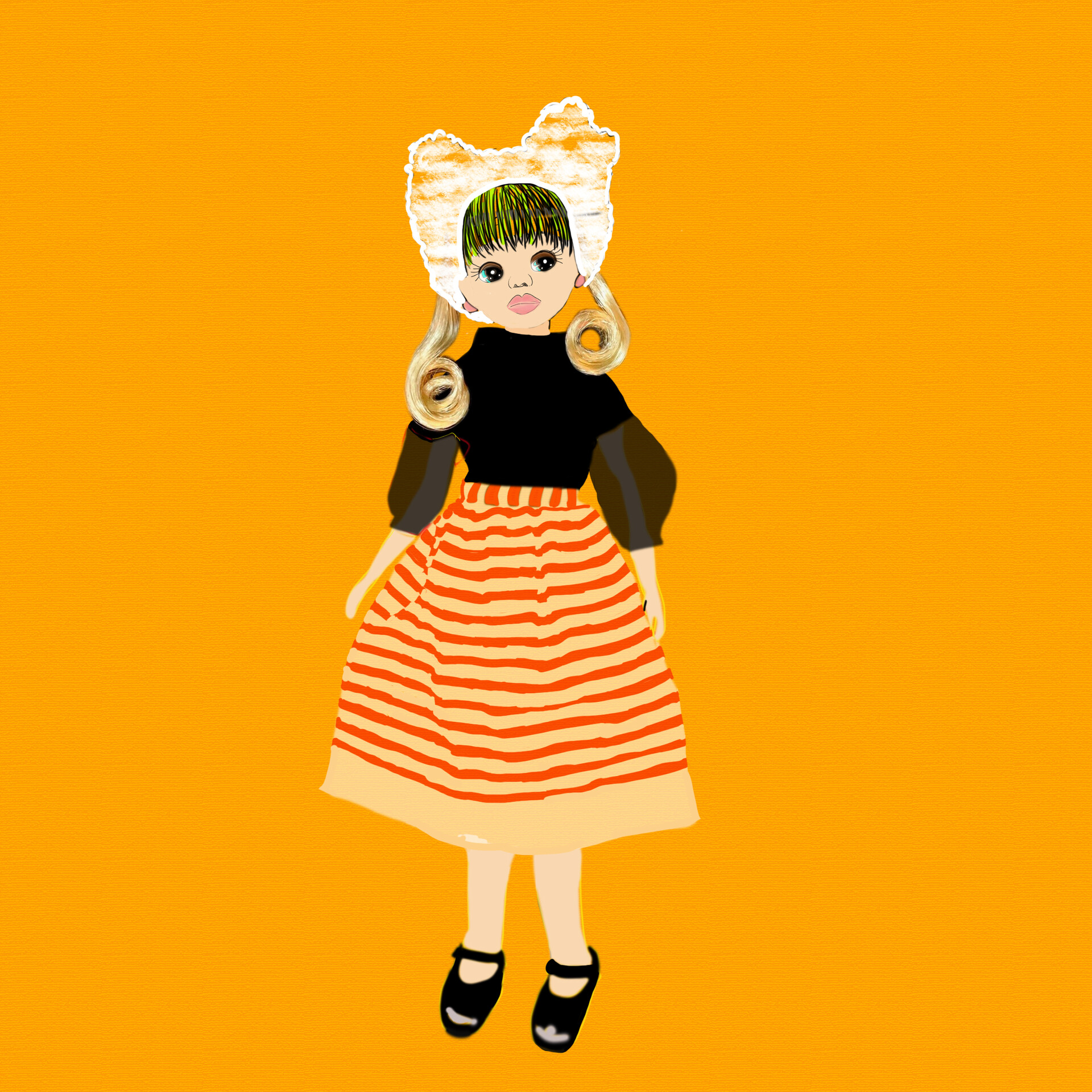 ArtStation A dolly girl